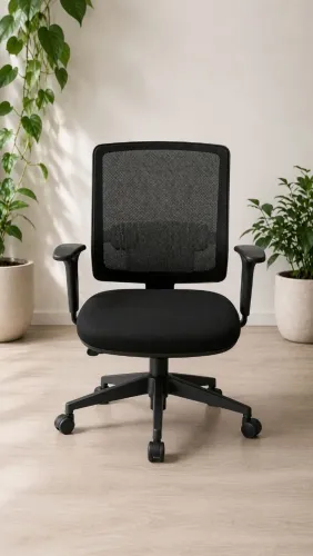Cadeira de Escritório Flexform Preta