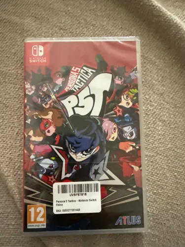 Persona 5 Tática switch Lacrado