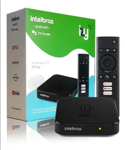 Intelbras Izy Play | Smart Box | Aparelho Transforma Tv Smart