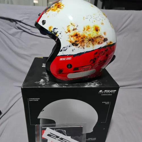 Capacete LS2 OF599 Spitfire Rust TAM60