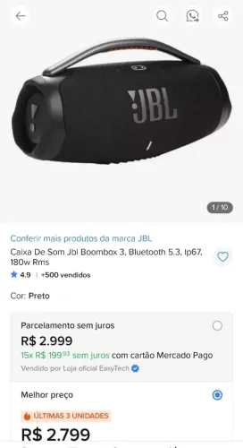 JBL BOMBOX 3