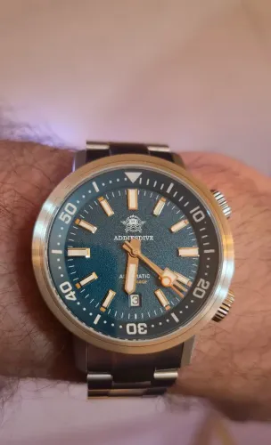 Addiesdive ad2541 automático Miyota em. Otima condições completo, não é san martin pagani