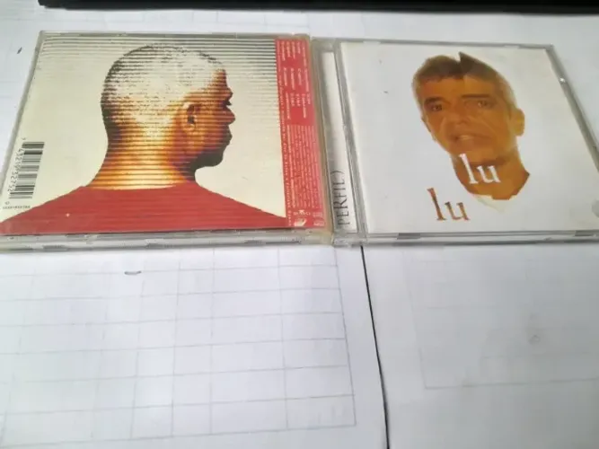 2 CDs - Lulu Santos- Programa - Perfil, usados