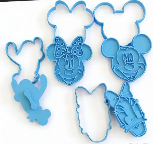 Cortadores de Biscoito Turma do Mickey 