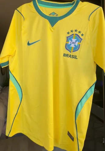 Camisa do Brasil - 1:1 - P, M, G - Modelo torcedor