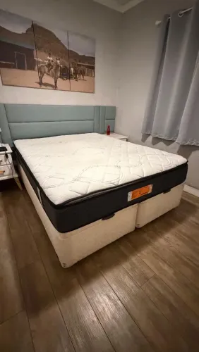 Colchão Queen Probel - Semi Novo - Molas Ensacadas - Modelo Segredo - Com Pillow Top !!