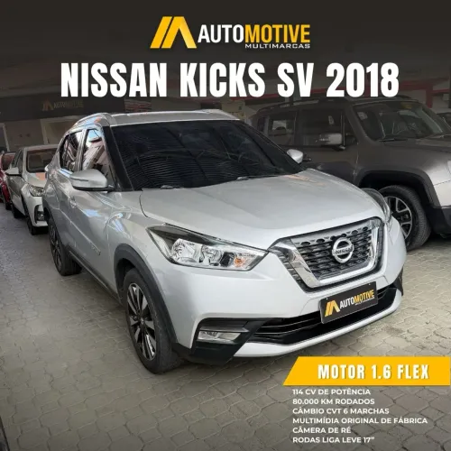 Nissan Kicks SV 1.6 16V Flexstar 5P Aut. 2018