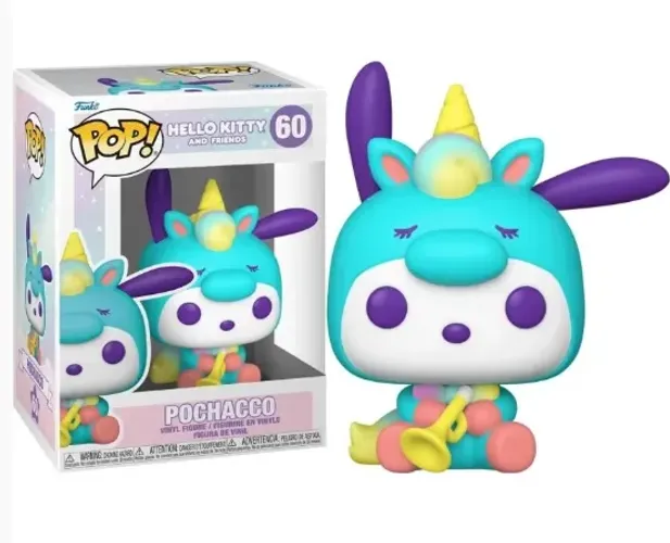 Original - Funko Sanrio Pop Pochacco Unicornio #60 - FUNKO POP