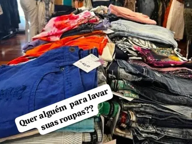 Lavagem de roupas