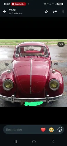 Volkswagen Fusca 1300 1972