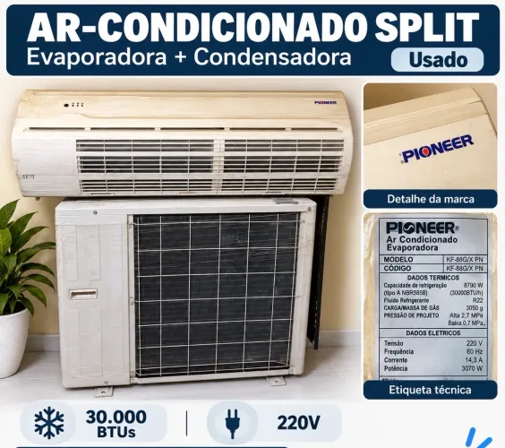 AR-CONDICIONADO 30.000 BTUs