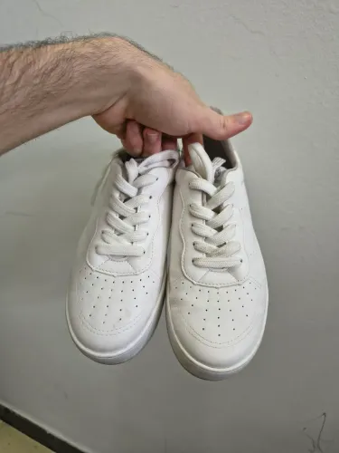 Tênis Via Marte Casual Feminino Elástico Brilho