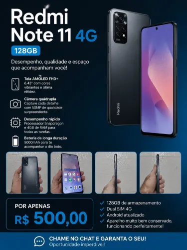 Vendo Redmi note 11 128GB