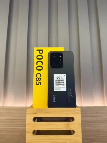XIAOMI POCO C85 - PRETO - 8/256GB | LOJA FÍSICA EM CURITIBA | NÃO PERCA POR NADA!