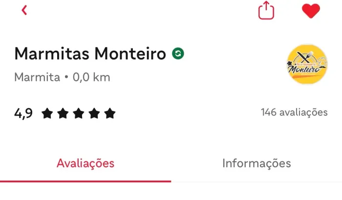 Vendo operação iFood Marmitas | Nota 4.8 | Lucro ~R$5.000/mês
