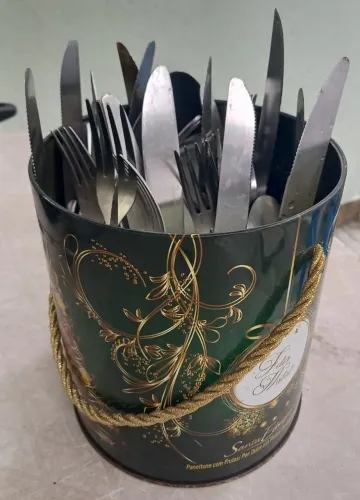 Talheres diversos em inox