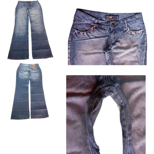 Calça jeans usada brechó
