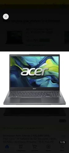 Notbook Acer Aspire
