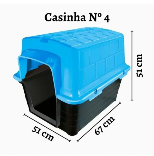 Casinha furacão pet n°4