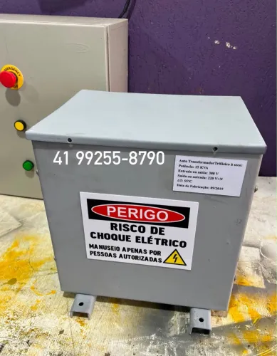 Transformador 220v / 380v trifásico 15kva ou 15.000va