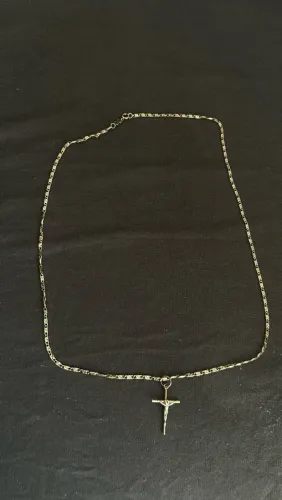 Cordão banhado a ouro 18k