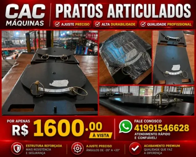 PRATO ARTICULADO PARA RAMPA DE GEOMETRIA