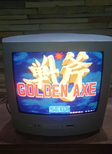 Tv de tubo plilhips 14 polegadas