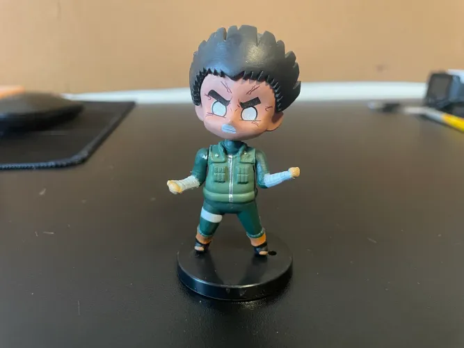 Miniatura Action Figure Rock Lee (Naruto)