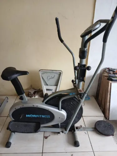 Bicicleta Ergométrica e Elíptico 2 em 1-Funcionando!!!