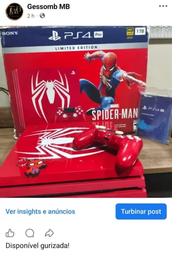 Ps4 pro Spiderman