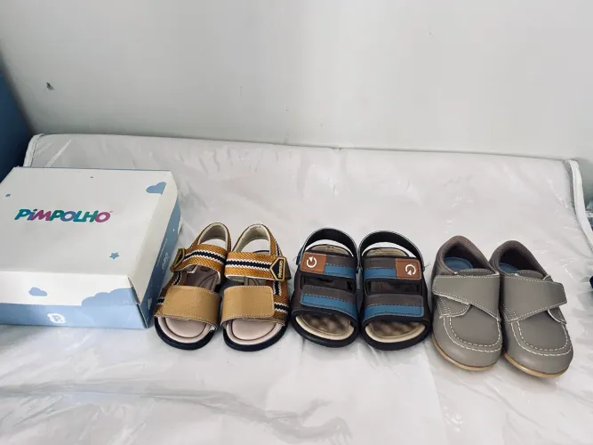 Sapatos de bebê menino