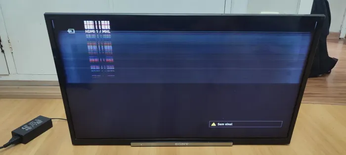 Tv 32 Polegadas Sony KDL-32R434A (Linhas na tela)