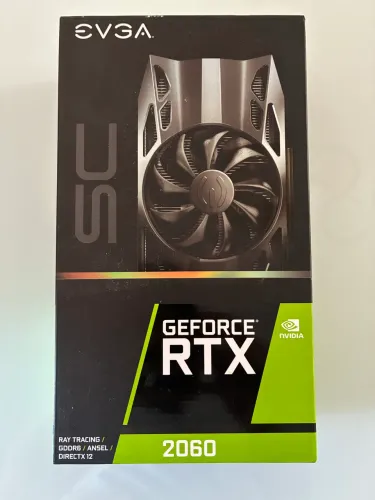 Placa de Vídeo EVGA GeForce RTX 2060 SC Gaming 6GB