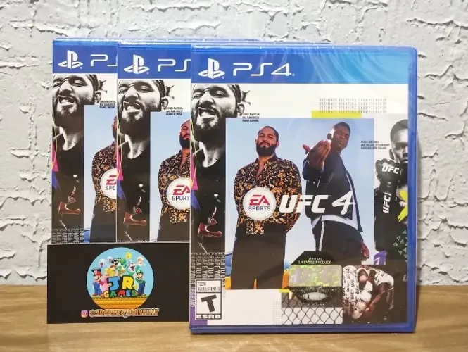 UFC 4 Ps4 Lacrado (Aceitamos seu jogo usado com pagamento)