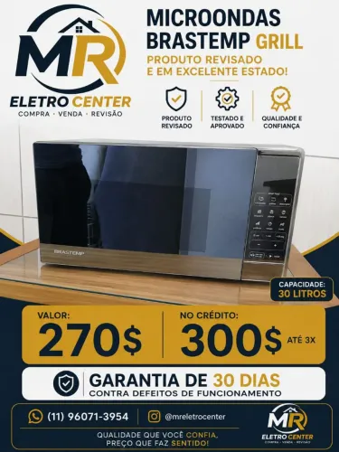 Microondas Brastemp (c/ garantia)