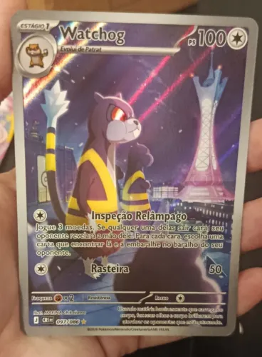 Carta Pokémon - Watchog (illustration rare)