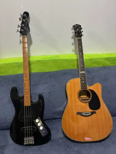 Vendo Contrabaixo e Violão 2.000,00