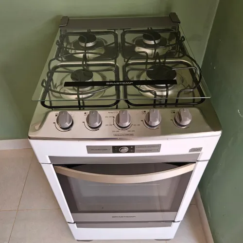 Fogão Brastemp Clean 4 Bocas - Acendimento Automático - Nunca Usado
