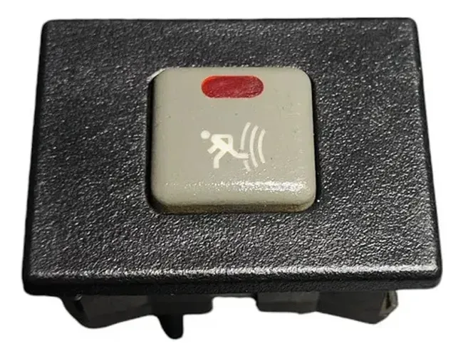 Botão Interruptor Alarme Chevrolet S10 2001/2011  * Preto