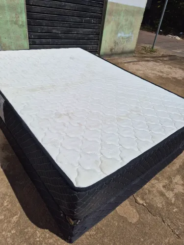 Cama box d45 colchão 20 cm