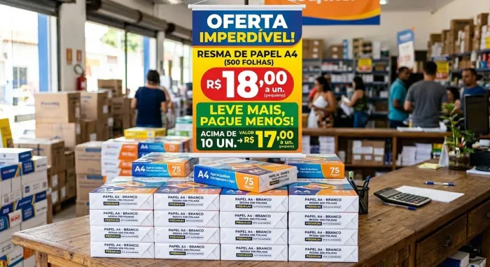 Resma de papel a4 no preciso