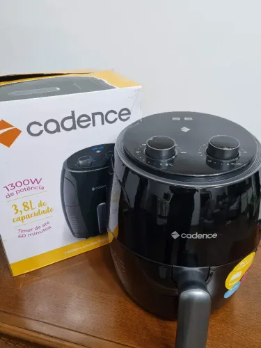 Fritadeira Airfryer Cadence Super Cook 3,8 Litros - Voltagem 110 - Nova