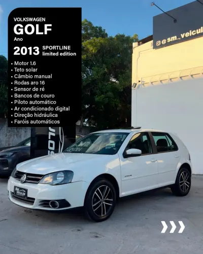Volkswagen Golf Sportline 1.6 MI Total Flex 8V 4P 2013