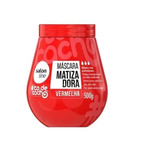 Matizador Vermelho Salon Line, Usado 2x Ótimo estado