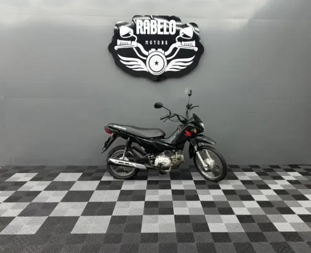 Honda Pop 110i Preta 2021 KM baixo