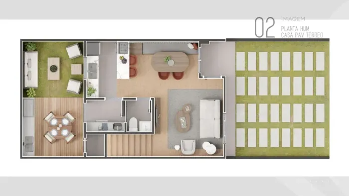 Casa com 2 dormitórios à venda, 82 m² por R$ 642.000,00 - Jardim Mirandola - Americana/SP