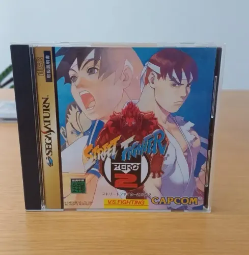 Street Fighter Zero 2 - Original - Sega Saturn Japonês