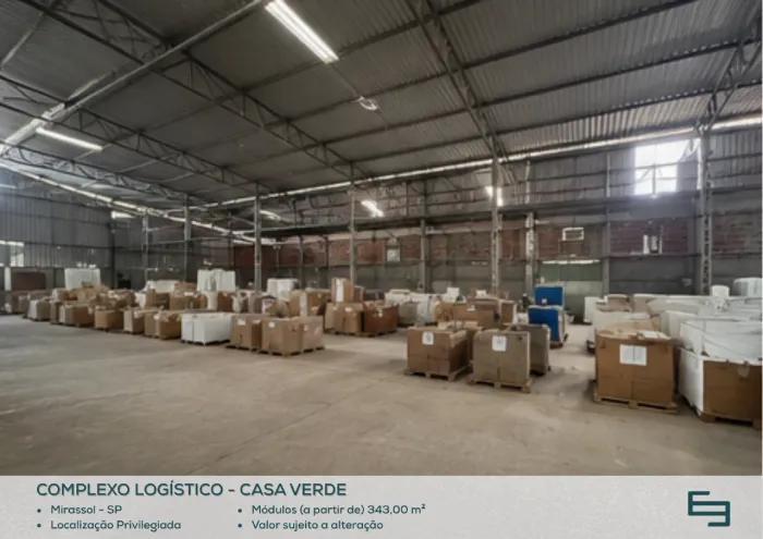 Galpão para locação na cidade de Mirassol - SP
