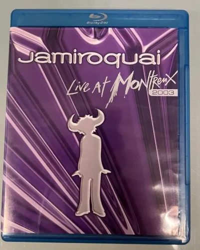 Blu-ray Jamiroquai - Live At Montreux 2003 Importado Impecável