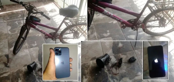 Trocou tudo em bicicleta motorizada